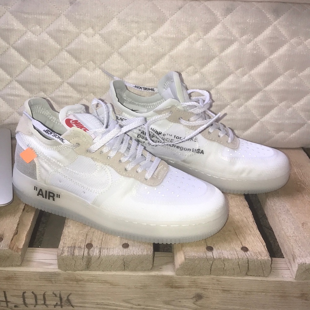nike air force off white